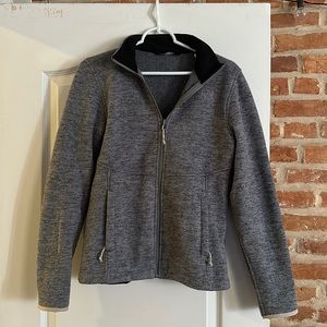 The North Face full zip fleece jacket